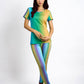 Sea Breeze © High Waist Leggings
