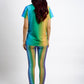 Sea Breeze © High Waist Leggings