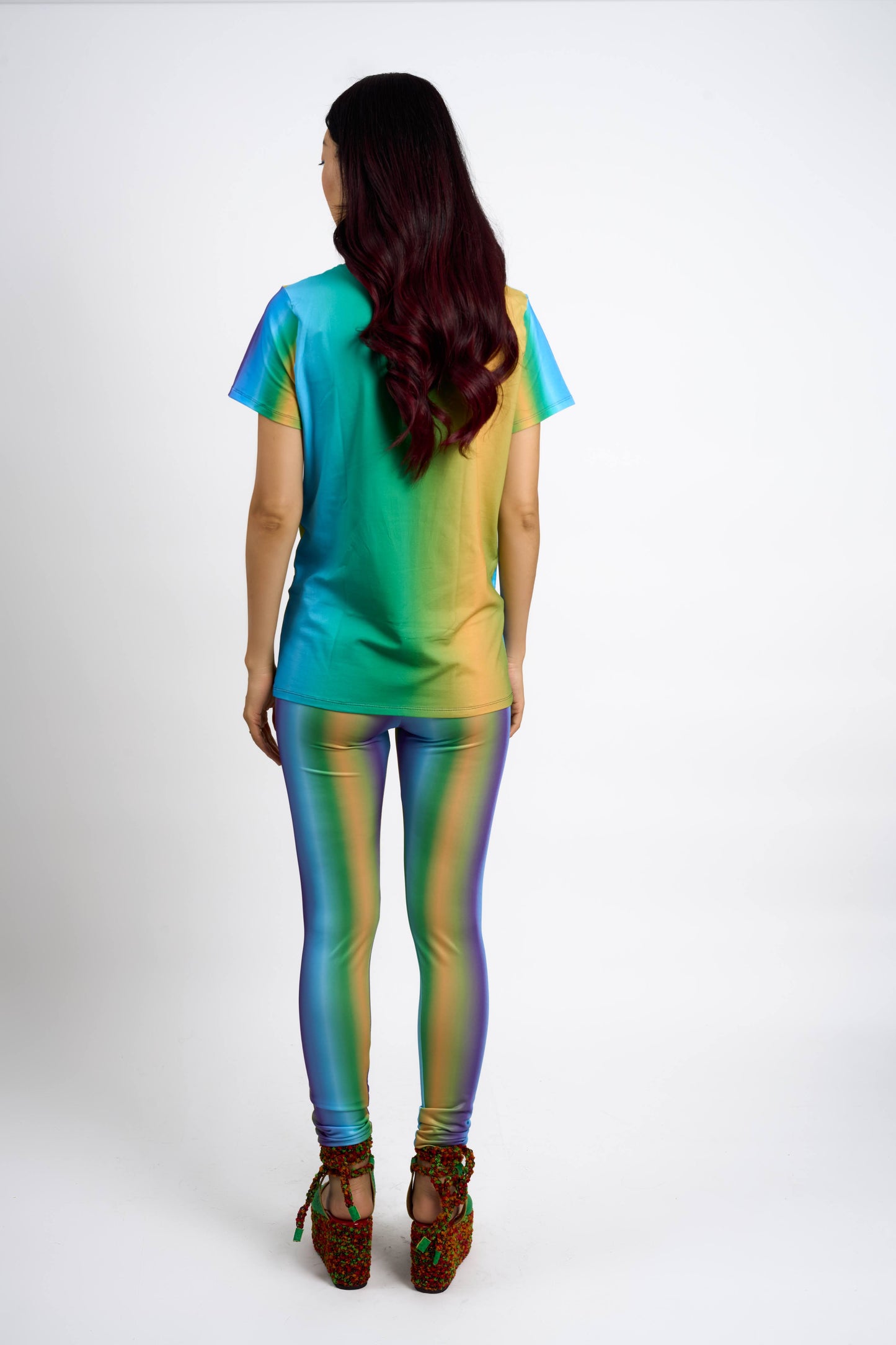 Sea Breeze © High Waist Leggings
