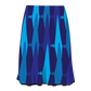 Mod Blue Reversible Skirt