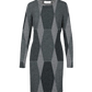 Mod Gray Knit Dress