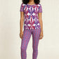 Mod Purple © Cotton Jersey T-Shirt