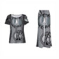 The Sharon Keyser Collection - Peace 2 Top and Palazzo Pants