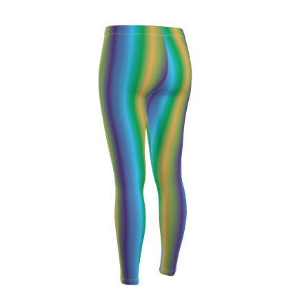 Sea Breeze © High Waist Leggings