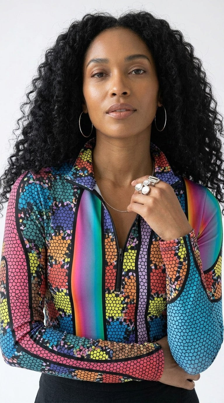 HOPE Half-Zip Top