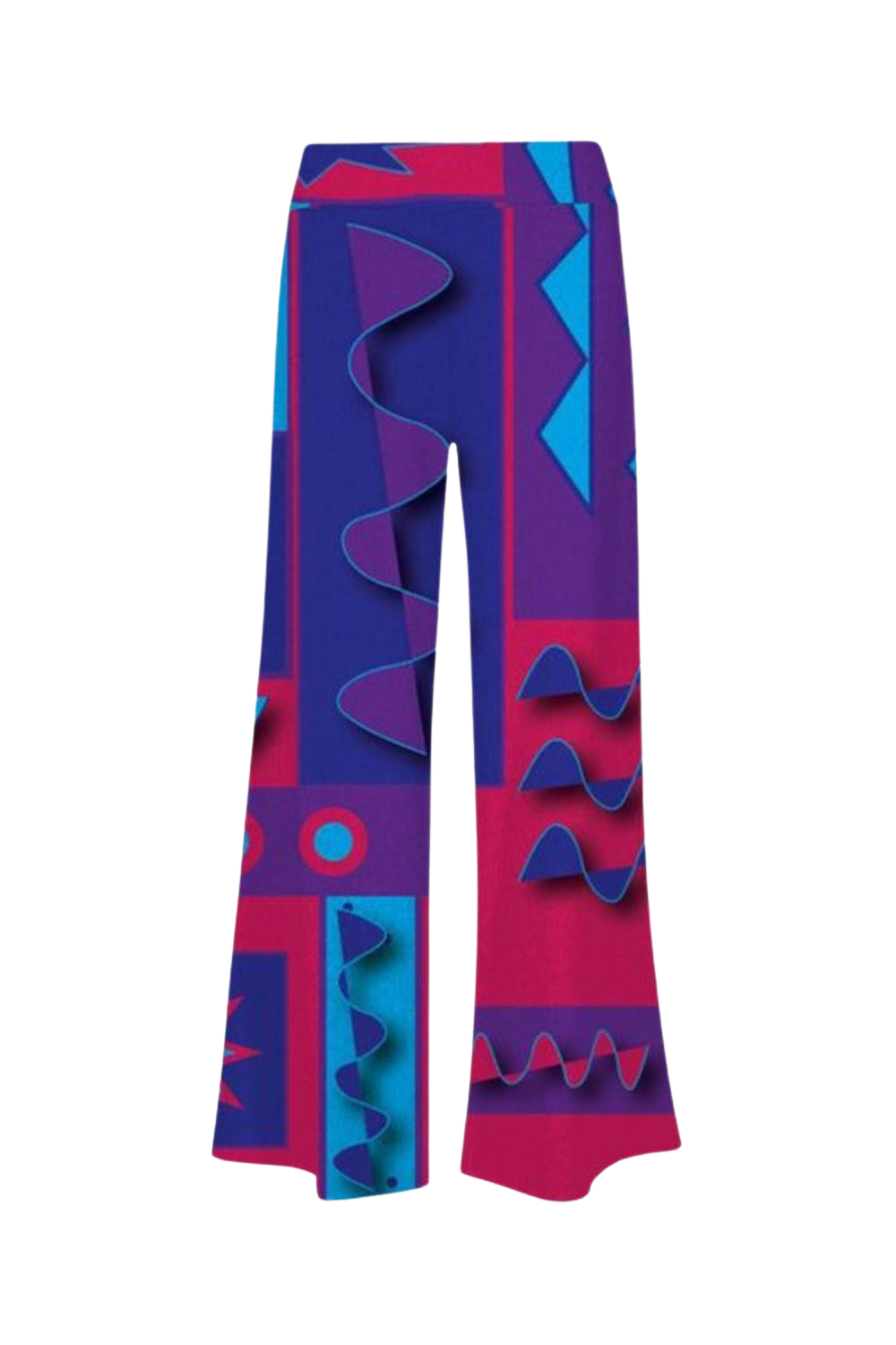 Do You 1 Knit Palazzo Pants - Print