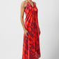 The Sharon Keyser Collection - Red Carpet Halter Neck Backless Dress