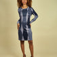 Mod Gray Knit Dress