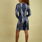 Mod Gray Knit Dress
