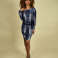 Mod Gray Knit Dress