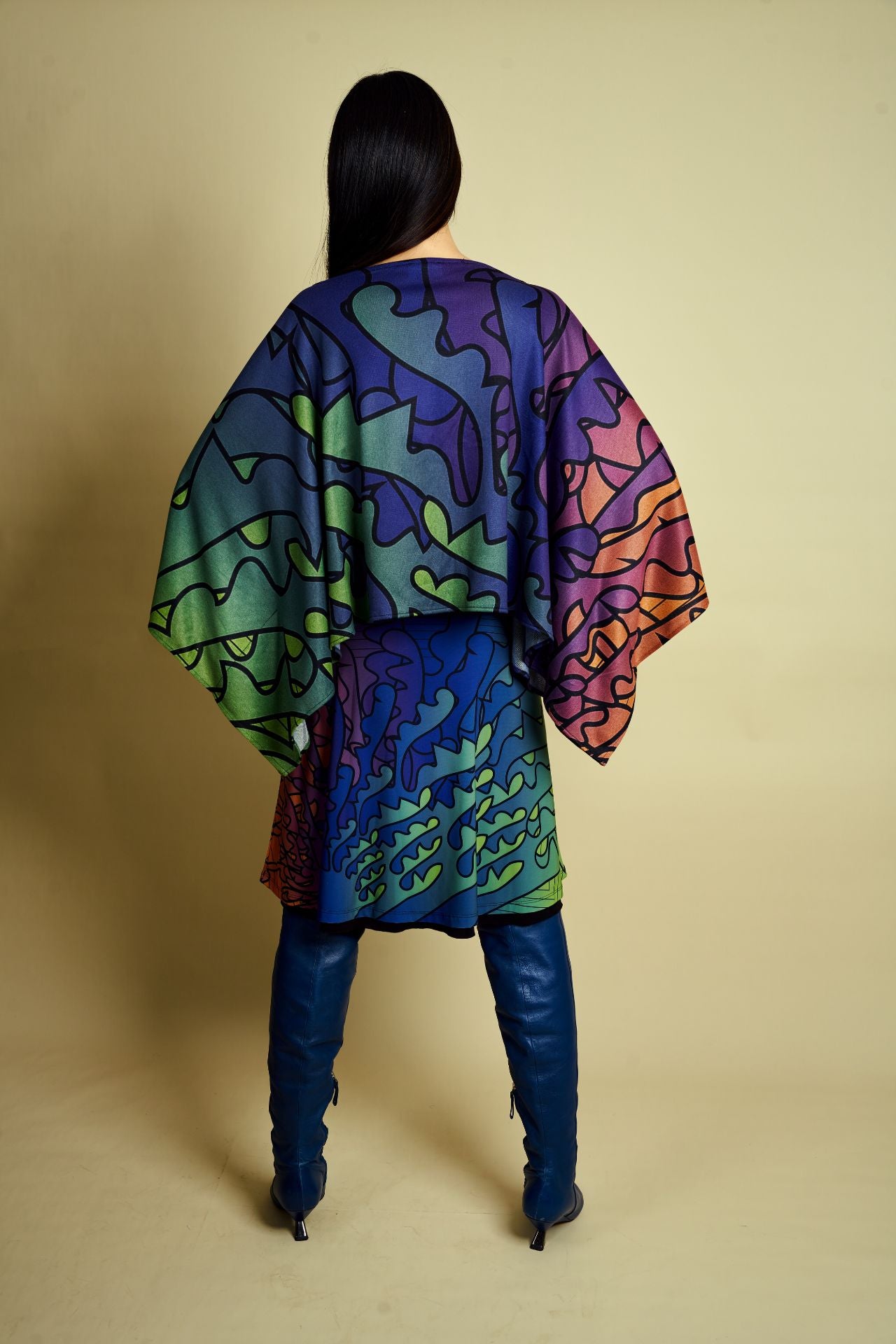 Elevate 5 Knit Poncho