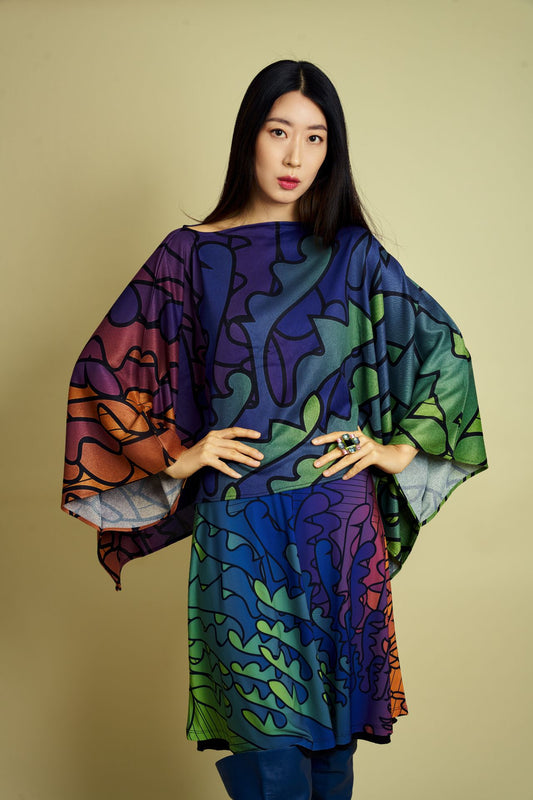 Elevate 5 Knit Poncho