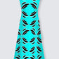 Island Vibes Light Blue Flared Maxi Dress