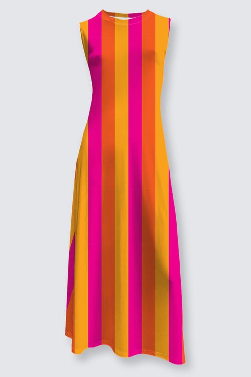 Chica Flared Maxi Dress