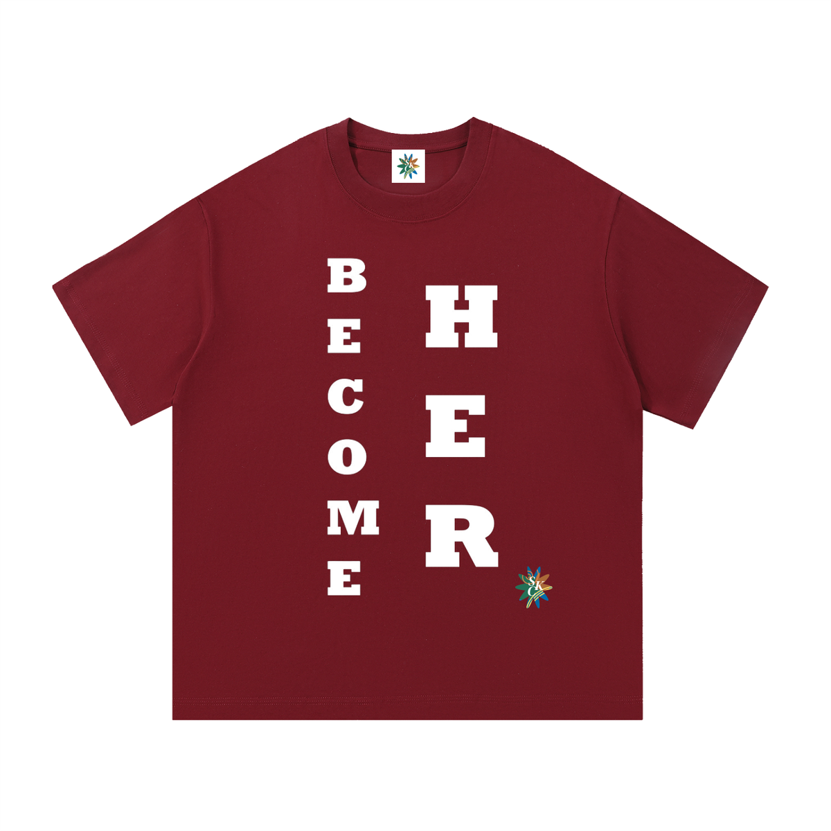 BECOME HER Essential Cotton T-Shirt