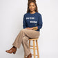 DO THE WORK Unisex Vintage Wash Long Sleeve Boxy T-Shirt