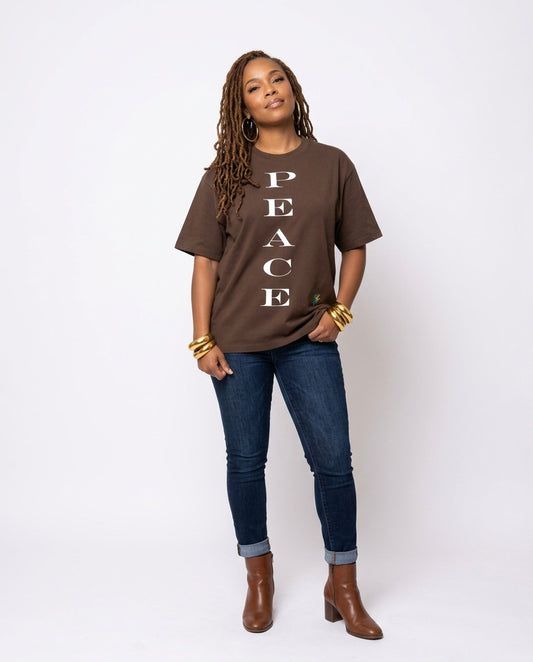 PEACE Essential Cotton T-Shirt