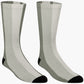 Stripes © Unisex Socks - Gray and Soft White