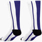 Stripes © Unisex Socks - Blue and White
