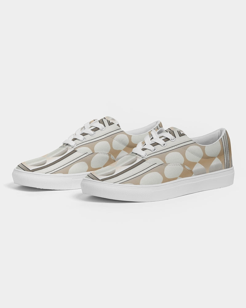 NYFW 2023 Infinity 18 © Women's Lace Up Canvas Shoe