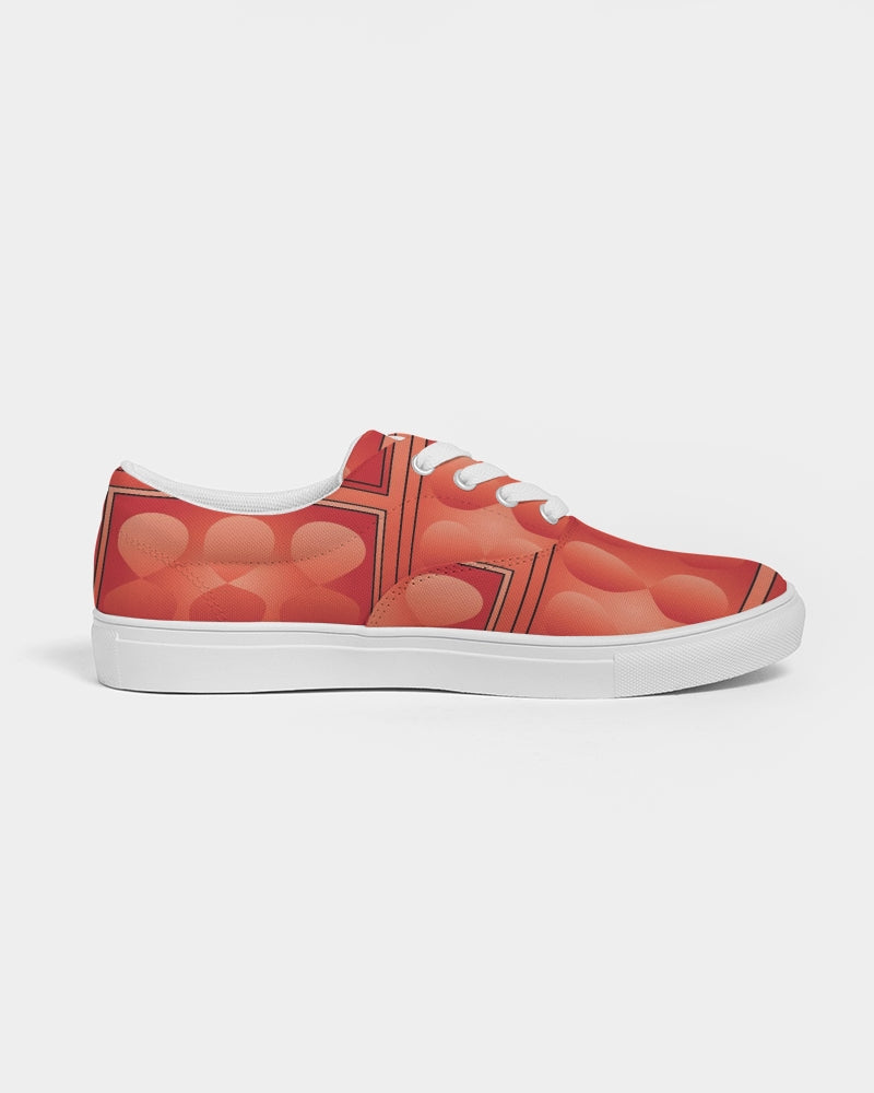 NYFW 2023 Infinity 17 © Women's Lace Up Canvas Shoe
