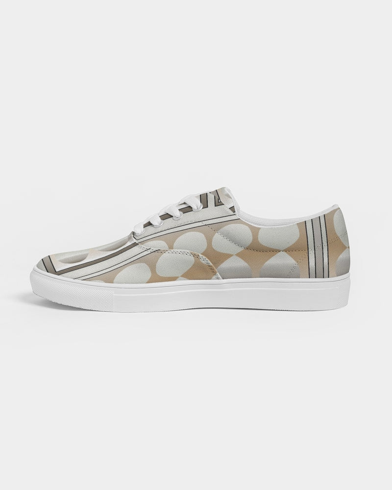 NYFW 2023 Infinity 18 © Women's Lace Up Canvas Shoe