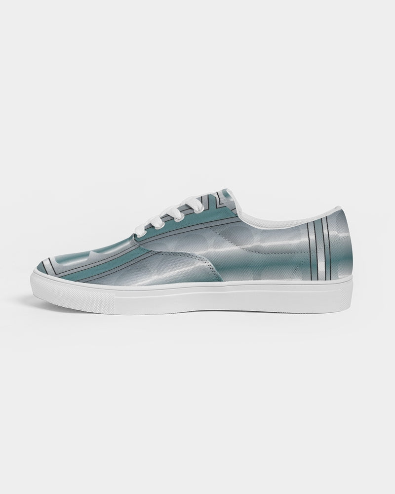 NYFW 2023 Infinity 9 © Women's Lace Up Canvas Shoe
