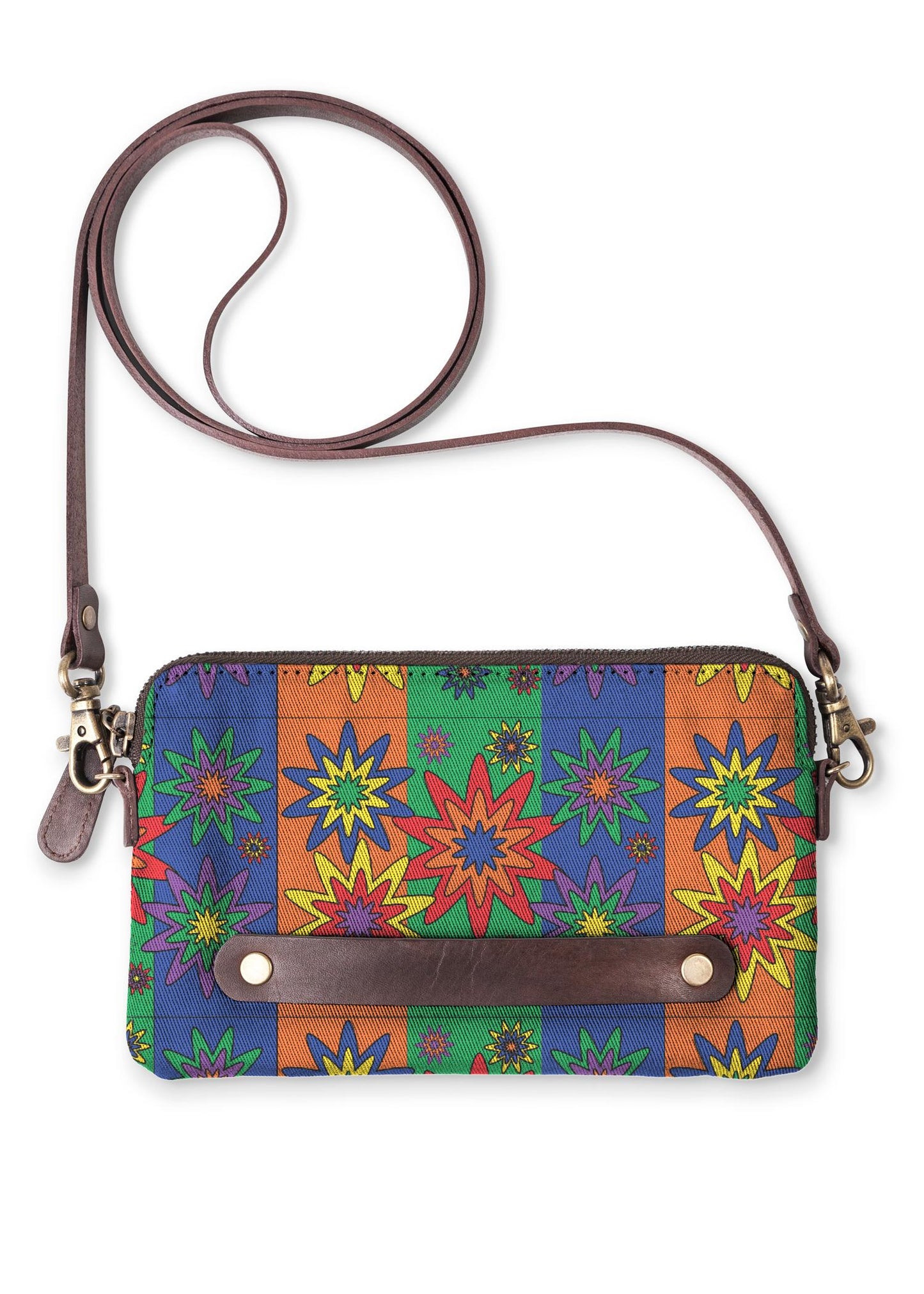 Blooming Happy - Vibrant © Clutch Bag