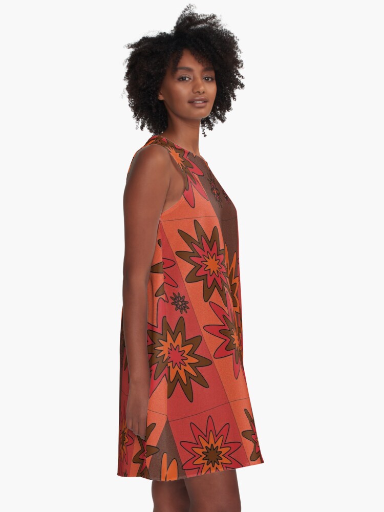 Blooming Happy - Warm © Tunic Dress