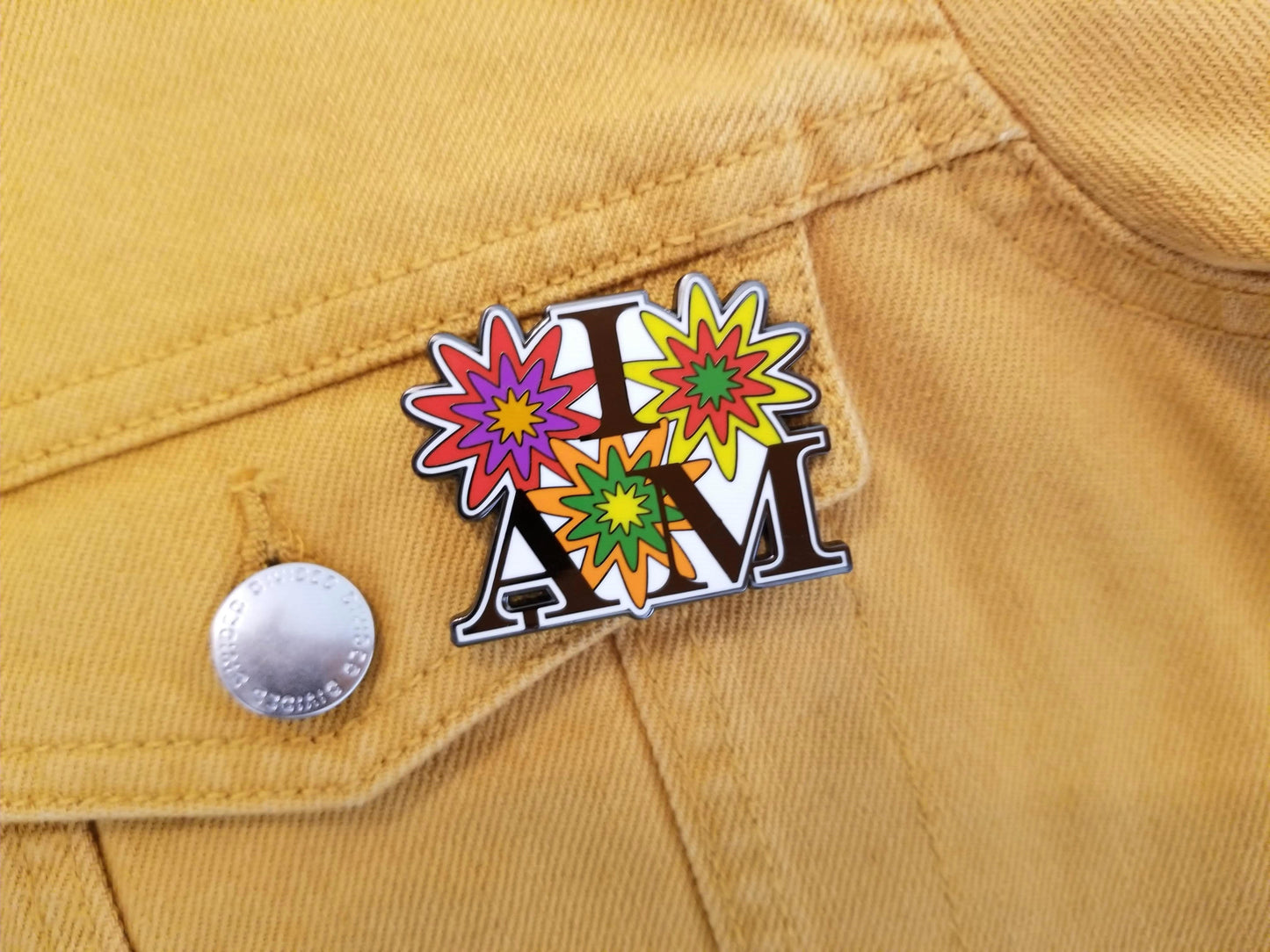 "I AM" in Bloom © Lapel Pin
