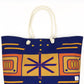 Indigo Pattern 2 © Weekender Tote Bag