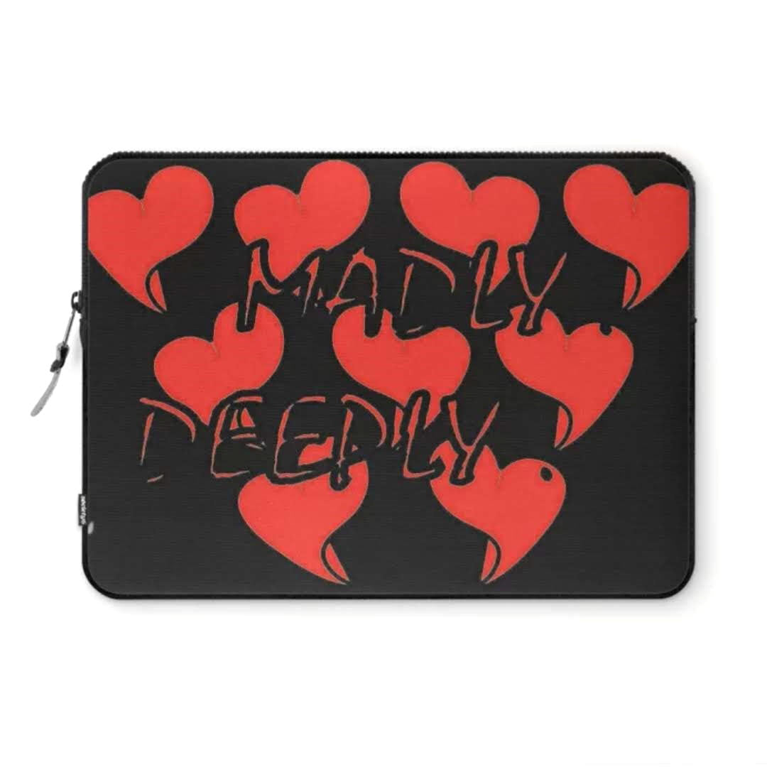 Madly... Deeply... Black © Laptop Sleeve