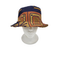 Mud Cloth Pattern 2/Indigo Pattern 2 Unisex Reversible Bucket Hat