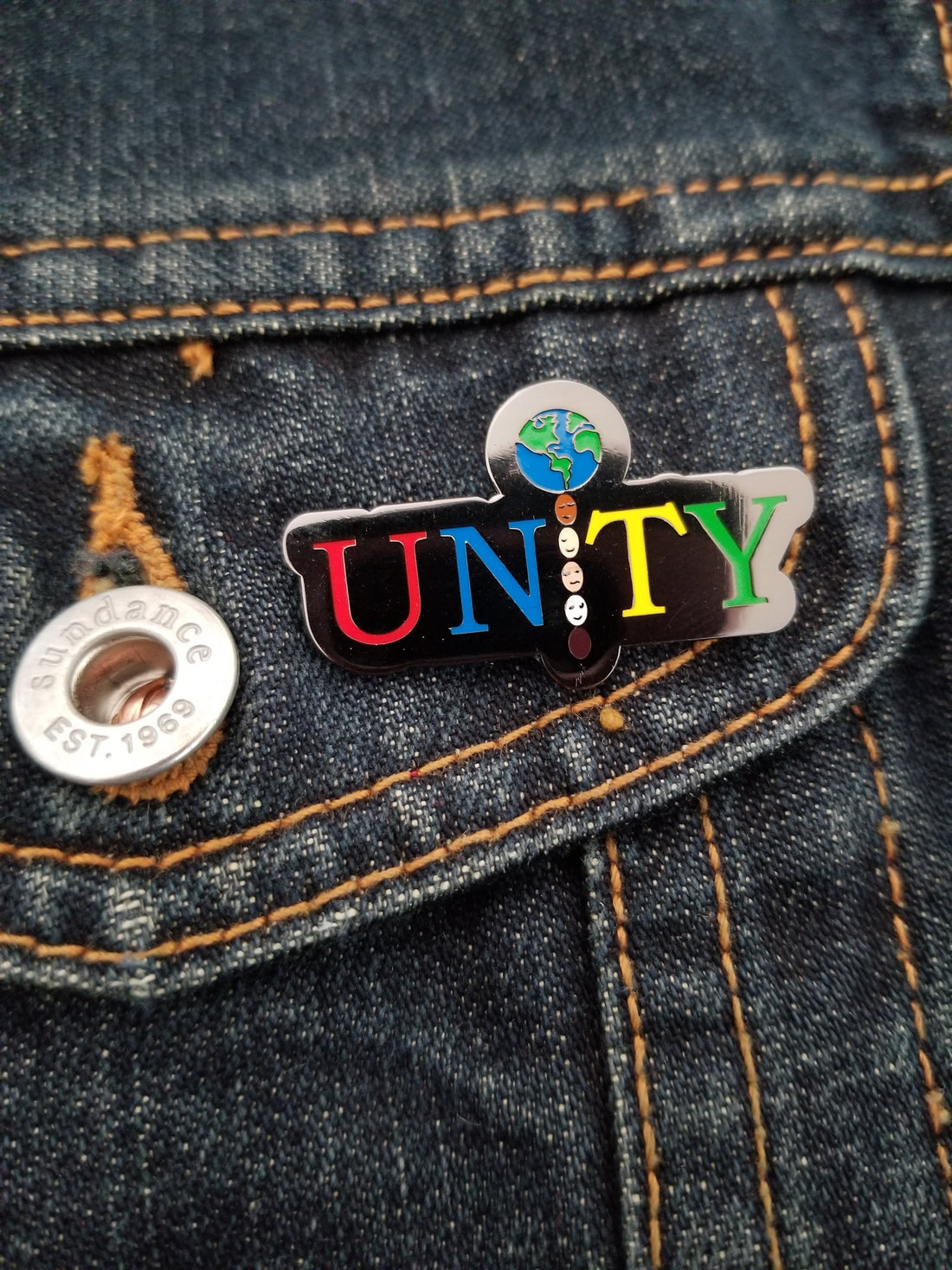 Unity Ribbon Pin UNITY © Lapel Pin – SKCreations, LLC