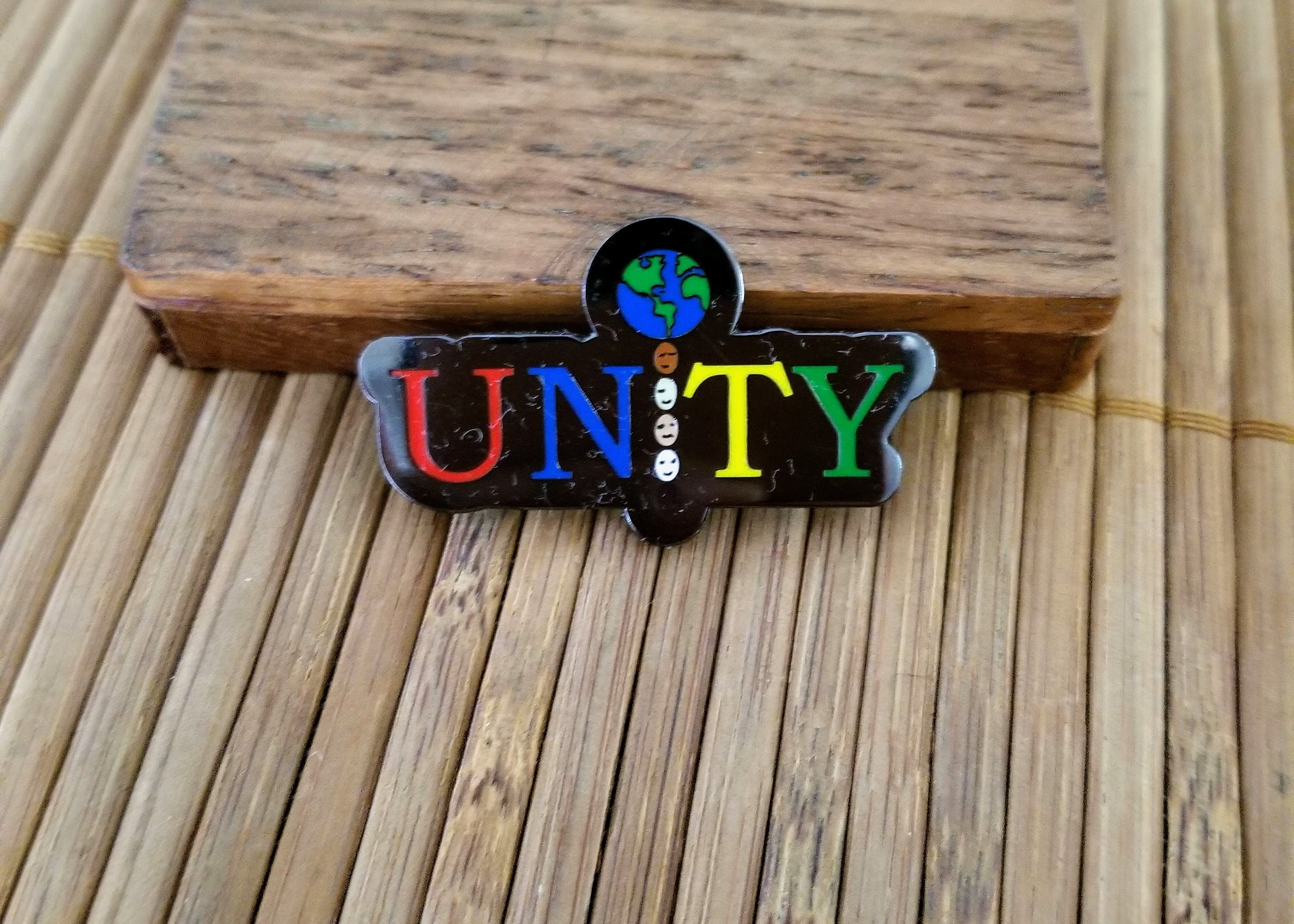 Unity Ribbon Pin UNITY © Lapel Pin – SKCreations, LLC
