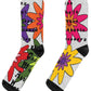 woman, socks, skcreations llc, sharon a. keyser, original design, original art fashion, black designer, artsy socks